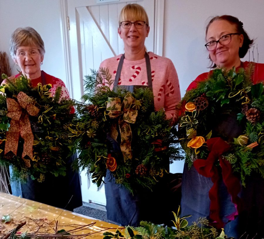 Christmas Wreath Workshop, Saturday 12 December 2026